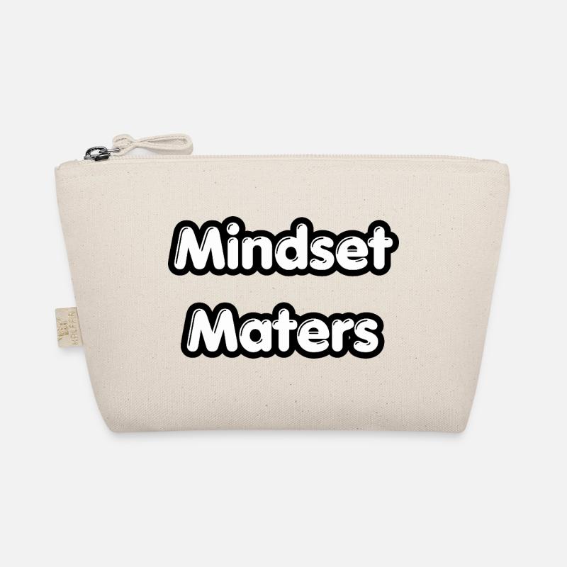 Mindset Matters T-Shirt | Motivations-Tee Bio-Täschchen