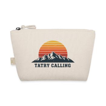 Tatry Calling Retro Mountain Sunset Design - Trousse biologique - nature - Devant