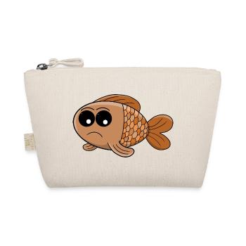 Grumpy Goldfish Cartoon - Trousse biologique - nature - Devant