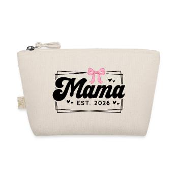 mama est 2026 - Bio-Täschchen - Natur - Vorne
