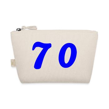 70. 70 ANS. 70e ANNIVERSAIRE. ANNIVERSAIRE 70 ANS. - Trousse biologique - nature - Devant