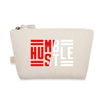 Bescheidener Hustle Unternehmer Geschäftsmann Businesswo - Bio-Täschchen - Natur - Vorne