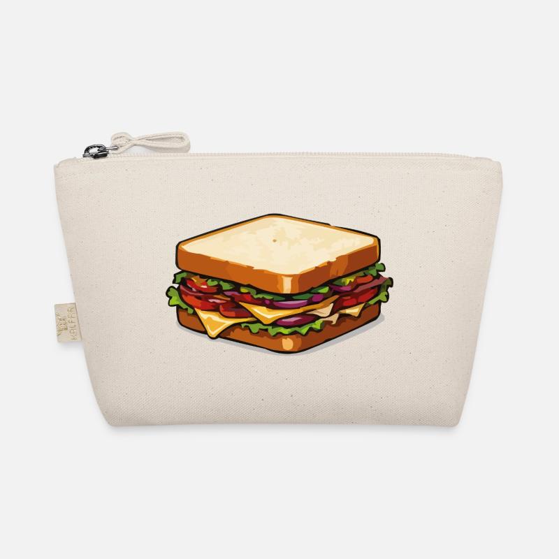Käse-Sandwich Pop-Art Bio-Täschchen