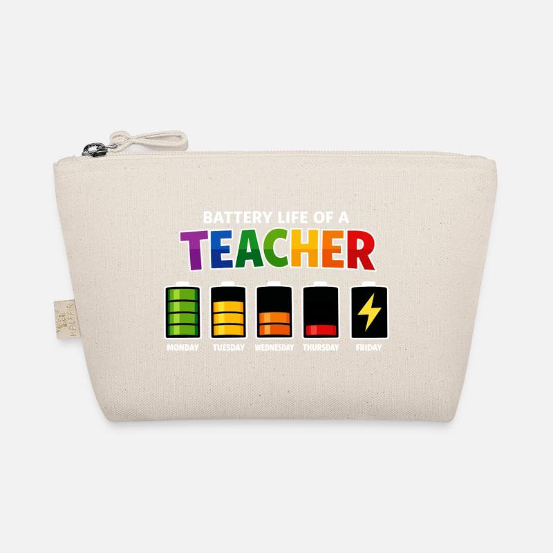 Akkulaufzeit eines Lehrers Bio-Täschchen