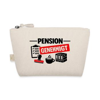 Pension genehmigt - Bio-Täschchen - Natur - Vorne