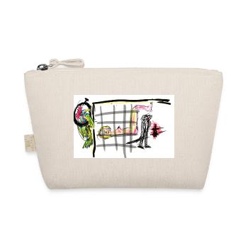 A colorful witness to a silent routine - Organic Pouch - nature - Front