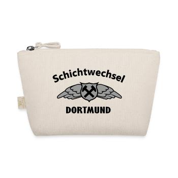 Hammerflügel Dortmund Wappen Emblem - Bio-Täschchen - Natur - Vorne