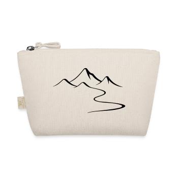 Silhouette du contour des montagnes - Trousse biologique - nature - Devant