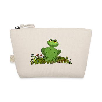 Frosch - Bio-Täschchen - Natur - Vorne