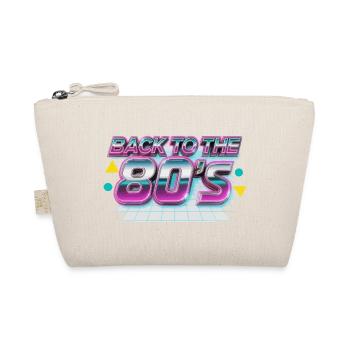 Back to the 80s Neon Retro - Bio-Täschchen - Natur - Vorne