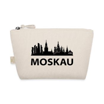 MOSKAU Skyline - Bio-Täschchen - Natur - Vorne