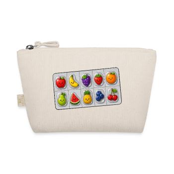 Happy Fruits - Bio-Täschchen - Natur - Vorne