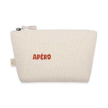 Éric Apéroréactif – Humorgeschenk - Bio-Täschchen - Natur - Vorne
