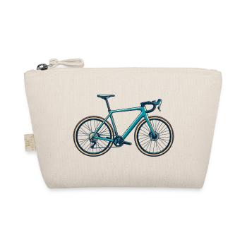 Rennrad Retro - Bio-Täschchen - Natur - Vorne
