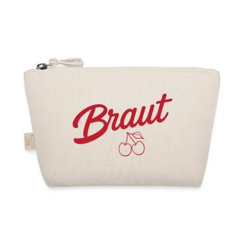 Team Braut Kirsche - Bio-Täschchen - Natur - Vorne
