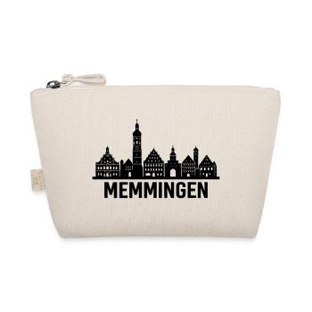 Memmingen Skyline Silhouette - Bio-Täschchen - Natur - Vorne