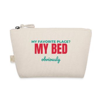 Natürlich mein Bett - Bio-Täschchen - Natur - Vorne