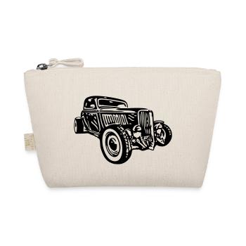 Hot Rod - Bio-Täschchen - Natur - Vorne