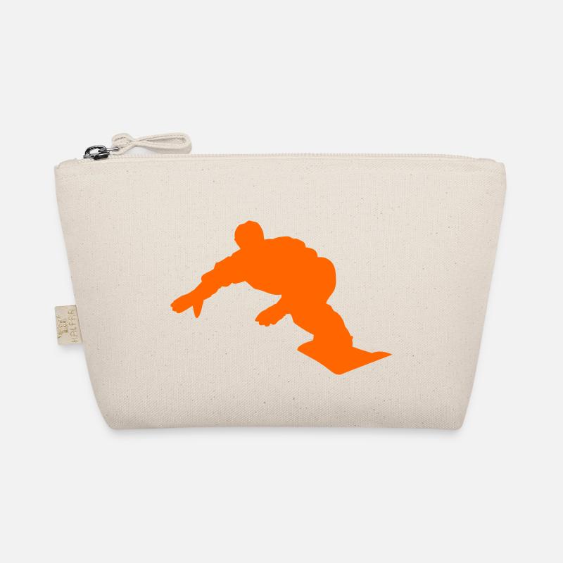 Snow boarder Organic Pouch