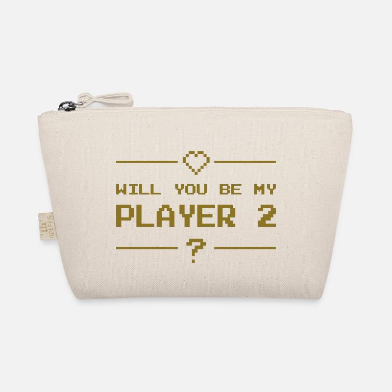 Will you be my player 2 Bio-Täschchen