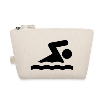 Schwimmer - Bio-Täschchen - Natur - Vorne
