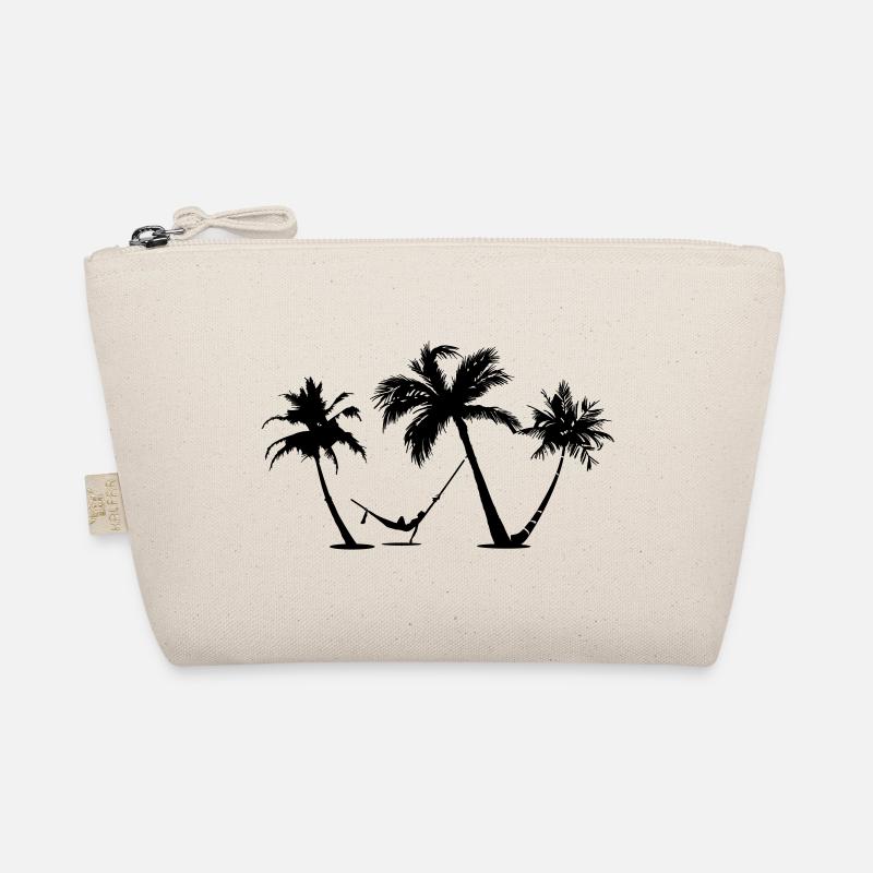 Holiday under palm trees in a hammock Organic Pouch