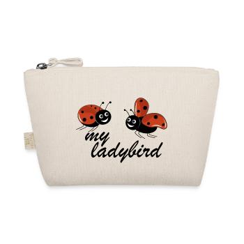 Coccinelles avec mon texte ladybird - Trousse biologique - nature - Devant