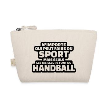 seuls les meilleurs font du handball - Trousse biologique - nature - Devant