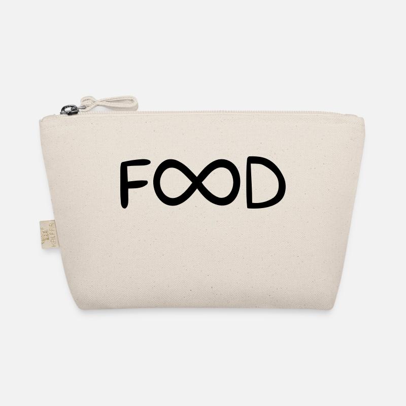 Infinitely eating funny sayings Organic Pouch