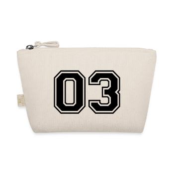 03 - sportswear Collège de style et de motivation chiffres - Trousse biologique - nature - Devant