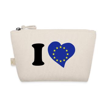 I love EU - Organic Pouch - nature - Front