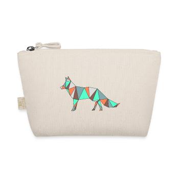 Fuchs ausgemalt - Bio-Täschchen - Natur - Vorne