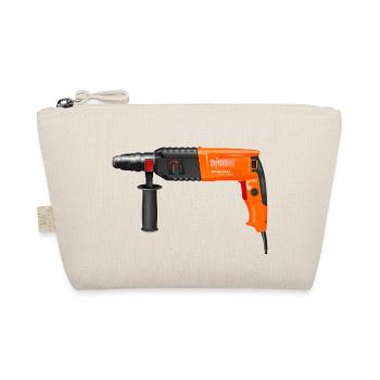 drilling machine - Organic Pouch - nature - Front