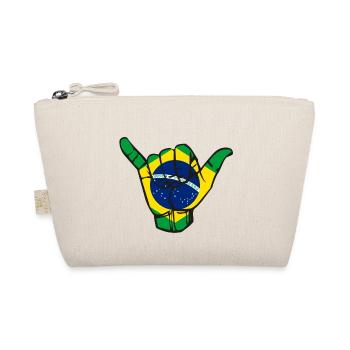 Hangloose, Brazilian Jiu-Jitsu, BJJ Shirt - Organic Pouch - nature - Front