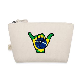 Hangloose, Brazilian Jiu-Jitsu, BJJ Shirt - Organic Pouch - nature - Front
