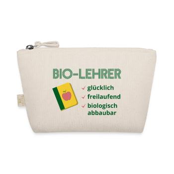 Biolehrer T-Shirt Lehrer Bio Lehrer - Bio-Täschchen - Natur - Vorne