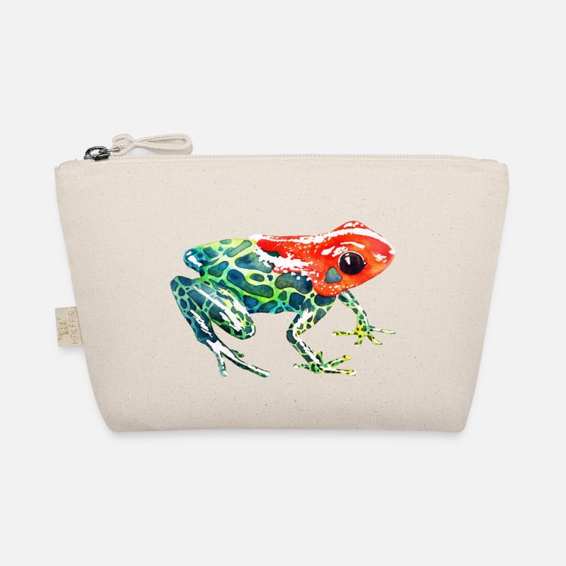 Grenouille avec une tête rouge Trousse biologique