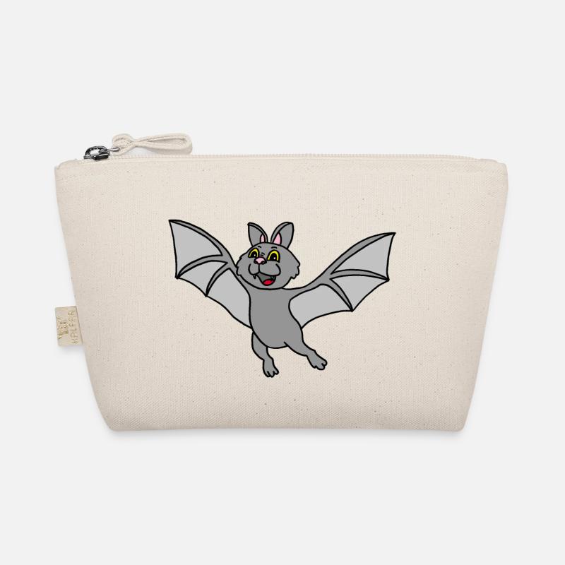 Fledermaus, Vampir, Halloween, bat - Bio-Täschchen - Natur