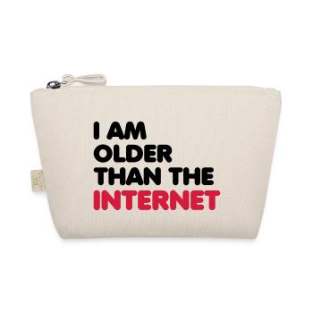 I am older than the internet - Organic Pouch - nature - Front