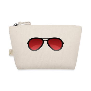 Cool Glasses - Organic Pouch - nature - Front