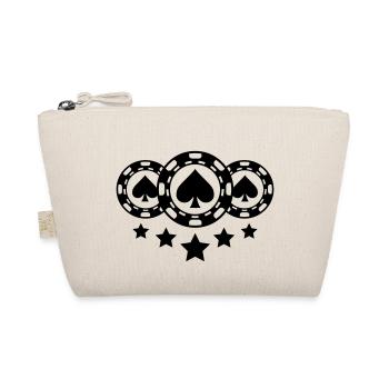 poker_chips_design_c1 - Organic Pouch - nature - Front