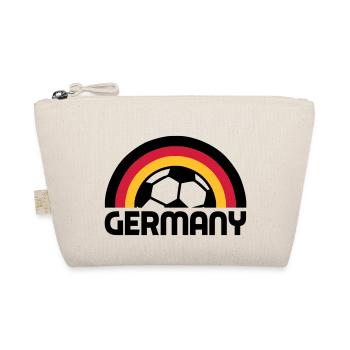 german rainbow soccer - Bio-Täschchen - Natur - Vorne