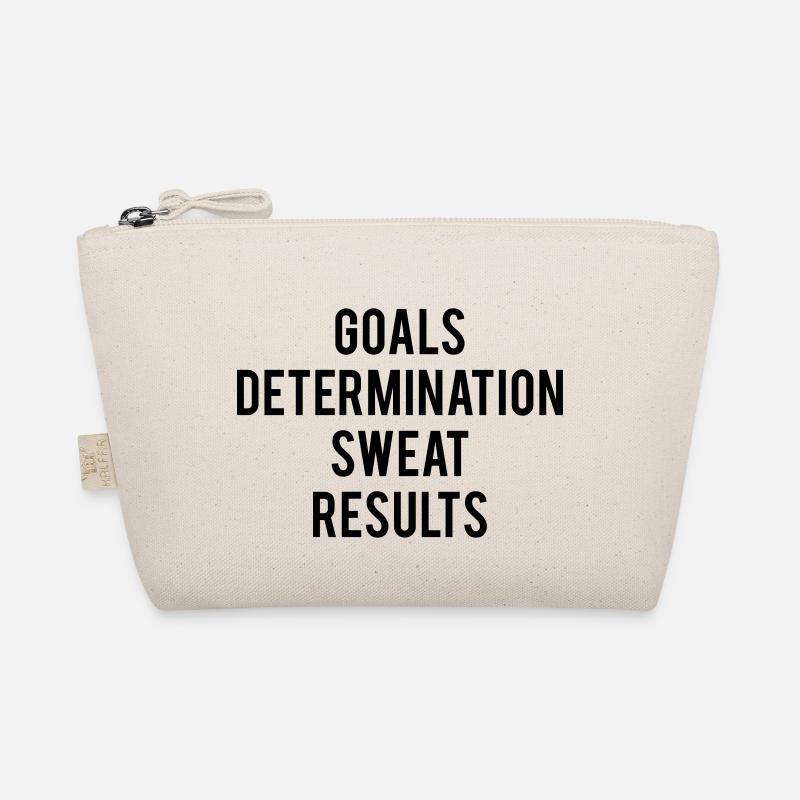 Goals Determination Sweat Results Organic Pouch