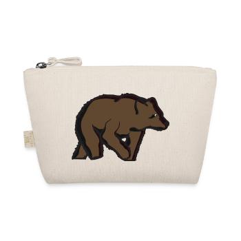 Ours brun ours en peluche ours grizzli - Trousse biologique - nature - Devant