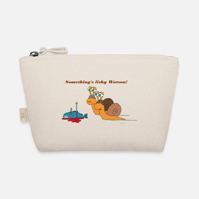 Sherlock Holmes snail Organic Pouch