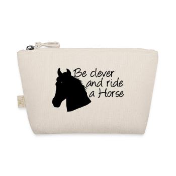 Montez un cheval Cheval Cavalier d’équitation cadeau - Trousse biologique - nature - Devant
