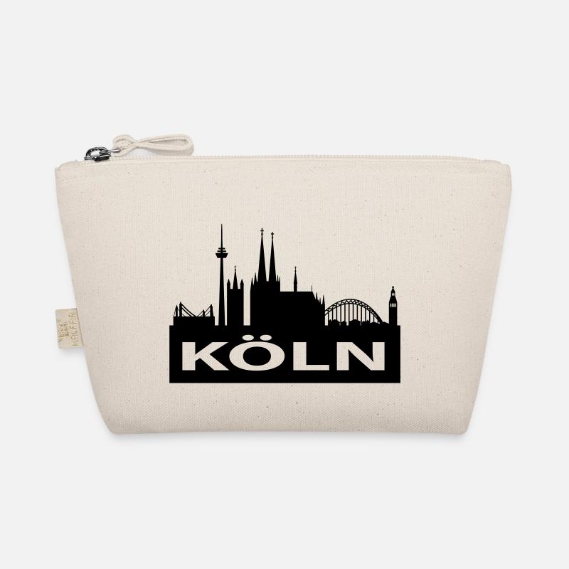 Skyline Köln - Kölner Dom Bio-Täschchen