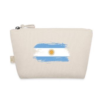 Argentina Flag / Gift South America Cordoba - Organic Pouch - nature - Front