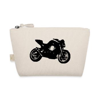 Kawasaki z750 (07) - Bio-Täschchen - Natur - Vorne