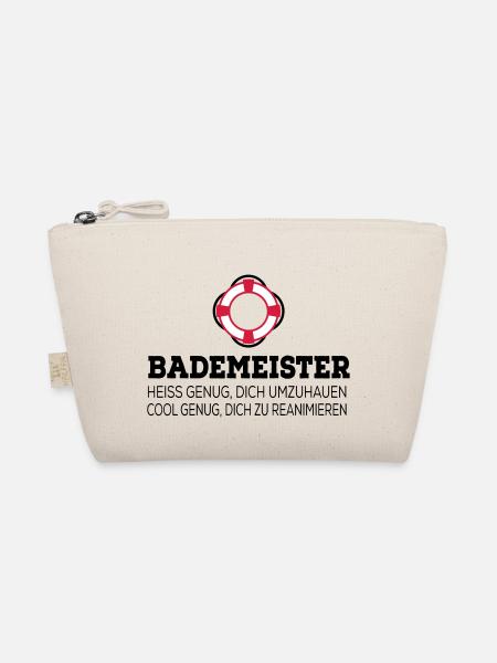 Bademeister - Bio-Täschchen - Natur